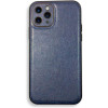 Θήκη iPhone 11 Pro Bodycell Prestige Backcover με Πλαίσιο Κάμερας - Blue (5206015067921)