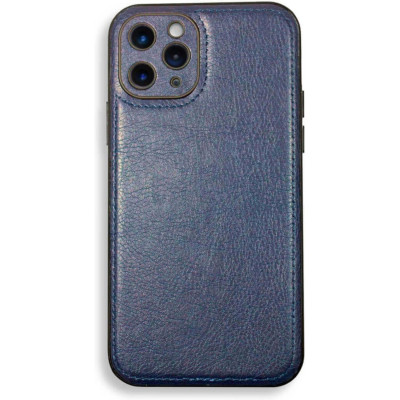 Θήκη iPhone 11 Pro Bodycell Prestige Backcover με Πλαίσιο Κάμερας - Blue (5206015067921)