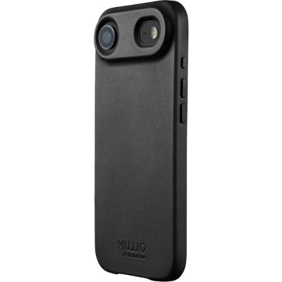 Θήκη iPhone Air MUJJO by Troubadour Full Leather Case Δερμάτινη με MagSafe - Black (‎MUJJO-CL-065-BK)