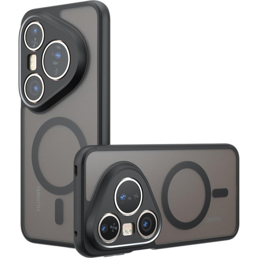 Θήκη Huawei Pura 80 Pro Techsuit PureFrost Σκληρή Ημιδιάφανη με MagSafe - Frosted Black (5949419334885)