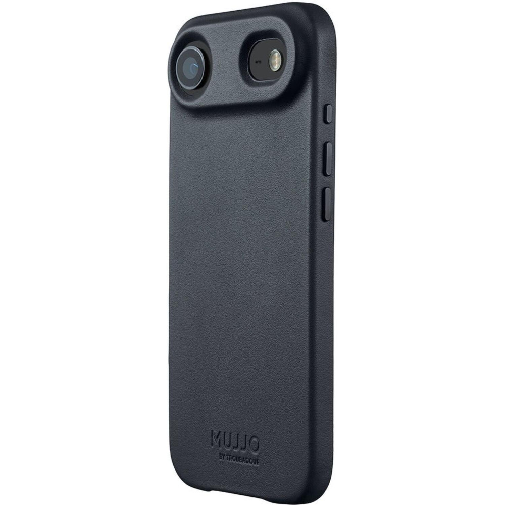 Θήκη iPhone Air MUJJO by Troubadour Full Leather Case Δερμάτινη με MagSafe - Basalt (‎MUJJO-CL-065-BS)