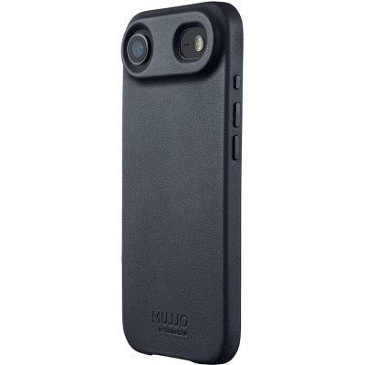 Θήκη iPhone Air MUJJO by Troubadour Full Leather Case Δερμάτινη με MagSafe - Basalt (‎MUJJO-CL-065-BS)
