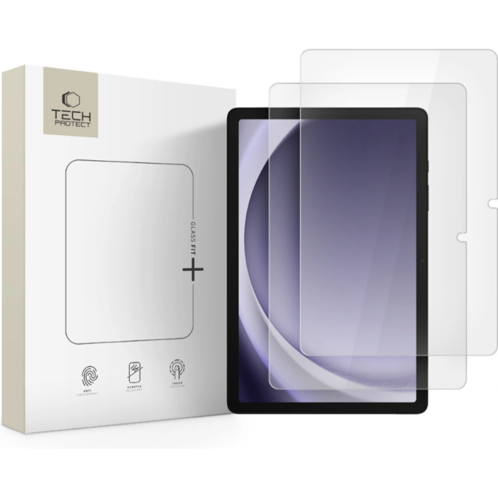 Tempered Glass Samsung Galaxy Tab A11 Plus / A9 Plus 11" Tech-Protect Glass Fit+ Αντιχαρακτικό Γυαλί Προστασίας Οθόνης 2 Τεμάχια - Clear (5906302334896)