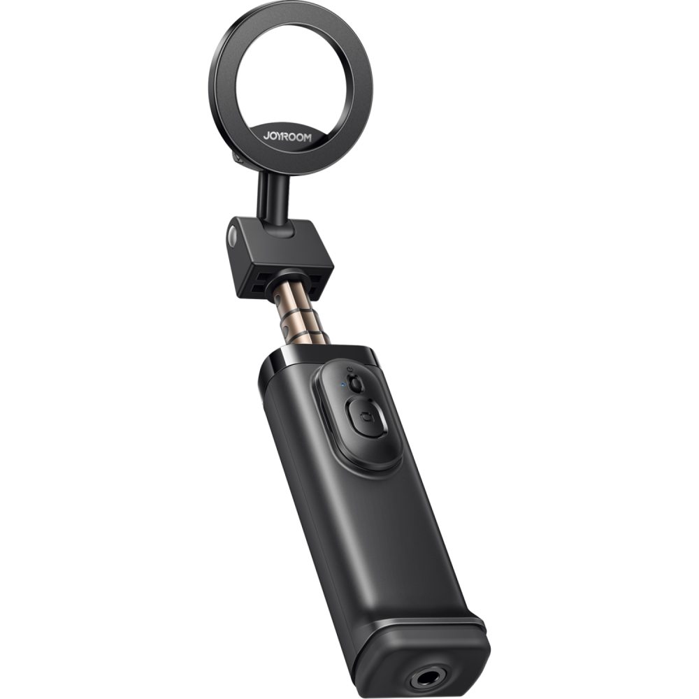 Selfie Stick & Βάση Στήριξης Joyroom JR-ZS509 Mini με Ασύρματο Bluetooth Τηλεχειριστήριο / MagSafe για Κινητά - Black (6956116782320)