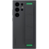 Official Samsung Silicone Grip - Θήκη Σιλικόνης με Λουράκι Χειρός - Samsung Galaxy S23 Ultra - Black (EF-GS918TBEGWW)