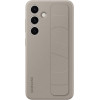 Θήκη Σιλικόνης με Λουράκι Χειρός - Samsung Galaxy S24 - Official Samsung Standing Grip Case - Taupe (EF-GS921CUEGWW)