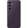 Θήκη Σιλικόνης με Λουράκι Χειρός - Samsung Galaxy S24 - Official Samsung Standing Grip Case - Dark Violet (EF-GS921CEEGWW)