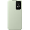 Θήκη Flip με Ενεργό Πορτάκι - Samsung Galaxy S24 Plus - Official Samsung Smart View Wallet Case - Light Green (EF-ZS926CGEGWW)