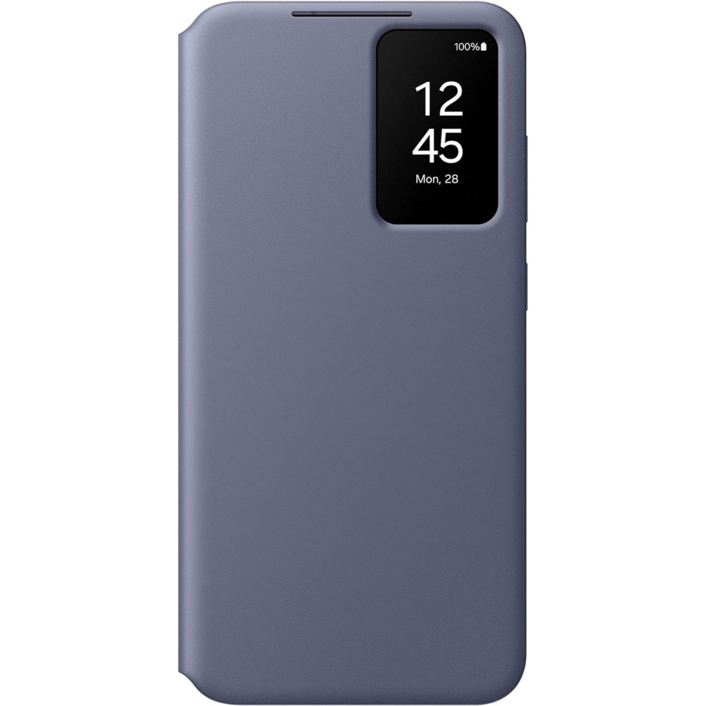 Θήκη Flip με Ενεργό Πορτάκι - Samsung Galaxy S24 Plus - Official Samsung Smart View Wallet Case - Violet (EF-ZS926CVEGWW)