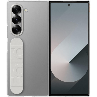 Διάφανη Σκληρή Θήκη με Λουράκι Χειρός - Samsung Galaxy Z Fold6 - Official Samsung Clear Case - Transparent (EF-QF956CTEGWW)