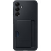 Θήκη Samsung Galaxy A16 - Official Samsung Card Slot Case Σιλικόνης με Υποδοχή για Κάρτα - Black (EF-OA166TBEGWW)