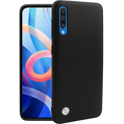 Θήκη Samsung Galaxy A50 / A30s Bodycell Vegan Cover Σκληρή - Black (5206015076732)