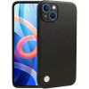 Θήκη iPhone 14 Plus Bodycell Vegan Cover Σκληρή - Black (5206015075773)