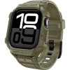 Θήκη Apple Watch 11 / 10 46mm Spigen Rugged Armor Pro 2 Unibody Σιλικόνης - Vintage Khaki (ACS10507)