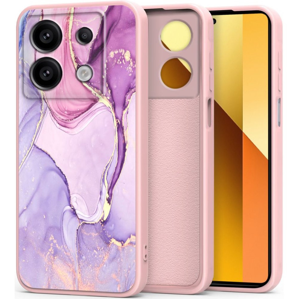 Θήκη Σιλικόνης - Xiaomi Redmi Note 13 5G - Tech-Protect Icon - Marble (5906302300396)