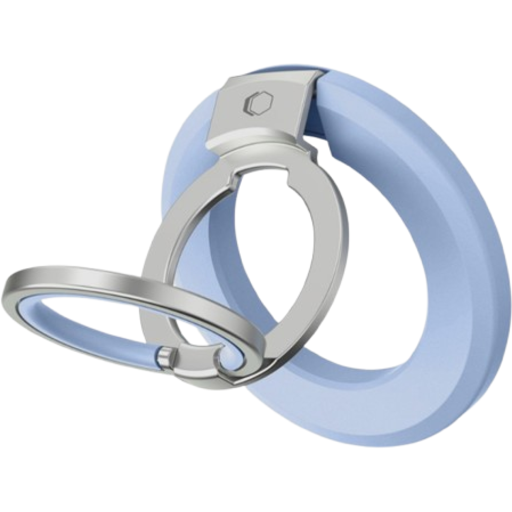 Βάση Στήριξης Tech-Protect MMR500 Μαγνητικό MagSafe Phone Ring με Επιπλέον Αυτοκόλλητο Δακτύλιο MagSafe - Baby Blue (5906302318490)