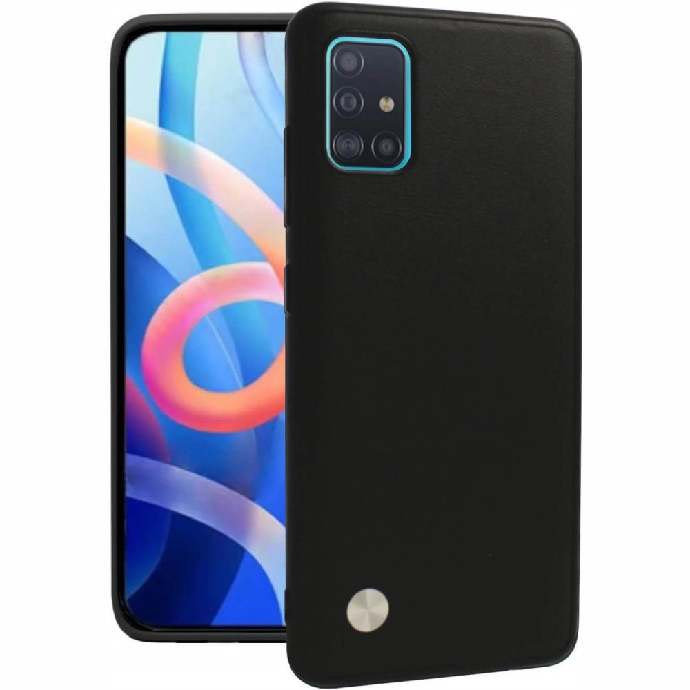 Θήκη Samsung Galaxy A51 Bodycell Vegan Cover Σκληρή - Black (5206015076770)