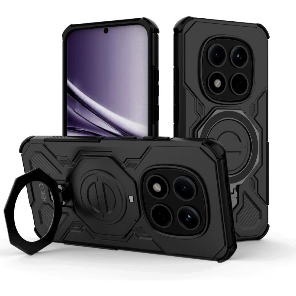 Θήκη Xiaomi Redmi Note 15 Pro Plus / Poco M8 Pro Tech-Protect TacticStand Σκληρή με MagSafe & KickStand - Matte Black (5906302352968)