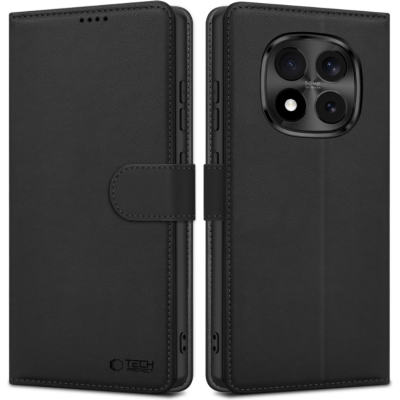 Θήκη Xiaomi Redmi Note 15 Pro Plus / Poco M8 Pro Tech-Protect Wallet Πορτοφόλι - Matte Black (5906302352906)