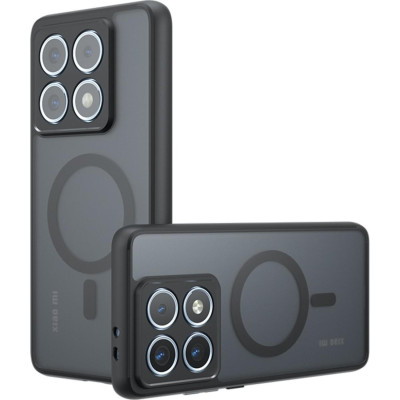 Θήκη Xiaomi 14T Pro Techsuit PureFrost Σκληρή Ημιδιάφανη με MagSafe - Frosted Black (5949419320611)