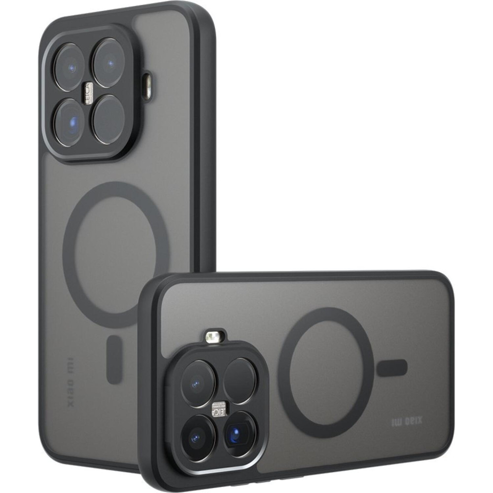 Θήκη Xiaomi 15T Pro Techsuit PureFrost Σκληρή Ημιδιάφανη με MagSafe - Frosted Black (5949419337619)