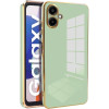 Θήκη Samsung Galaxy A06 Bodycell Gold Plated Σιλικόνης - Mint Green (5206015081262)