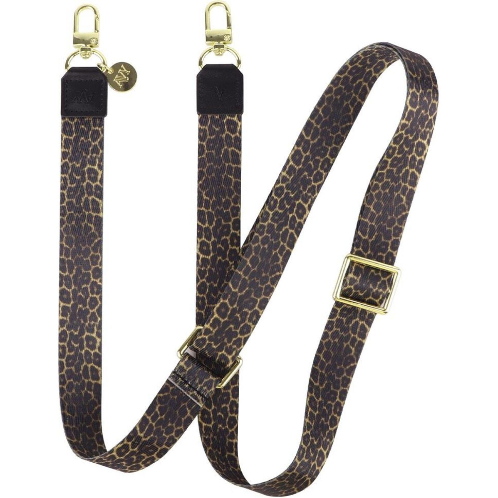 Λουράκι Λαιμού AVY Nylon Crossbody Strap Αποσπώμενο για Θήκες Κινητών / Smartphones - Panthera Chic (8719246497872)
