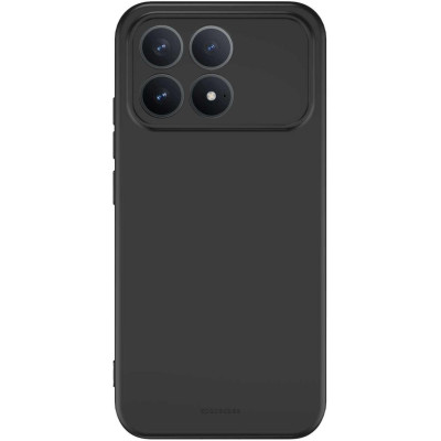 Θήκη Xiaomi Poco F8 Pro Spacecase Silicone Case Σιλικόνης - Black (5905719138479)