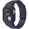 Θήκη Apple Watch Ultra 3 / Ultra 2 / Ultra 1 49mm Buddi Forge Unibody Μαγνητικό Σιλικόνης - Blue (8719246551536)