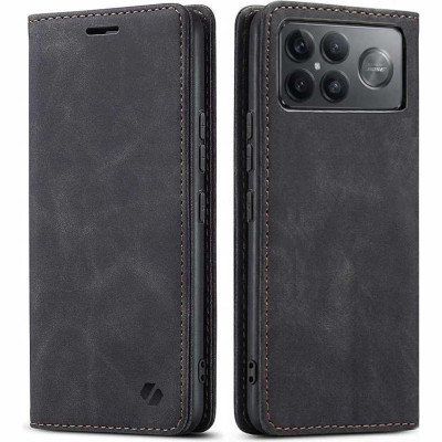 Θήκη Xiaomi Poco F8 Ultra Spacecase Wallet Πορτοφόλι - Black (5905719138509)