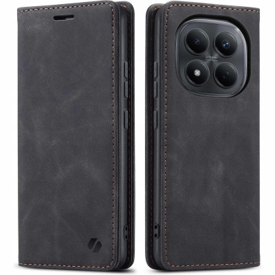 Θήκη Xiaomi Redmi Note 15 Pro Plus / Poco M8 Pro Spacecase Wallet Πορτοφόλι - Black (5905719139070)