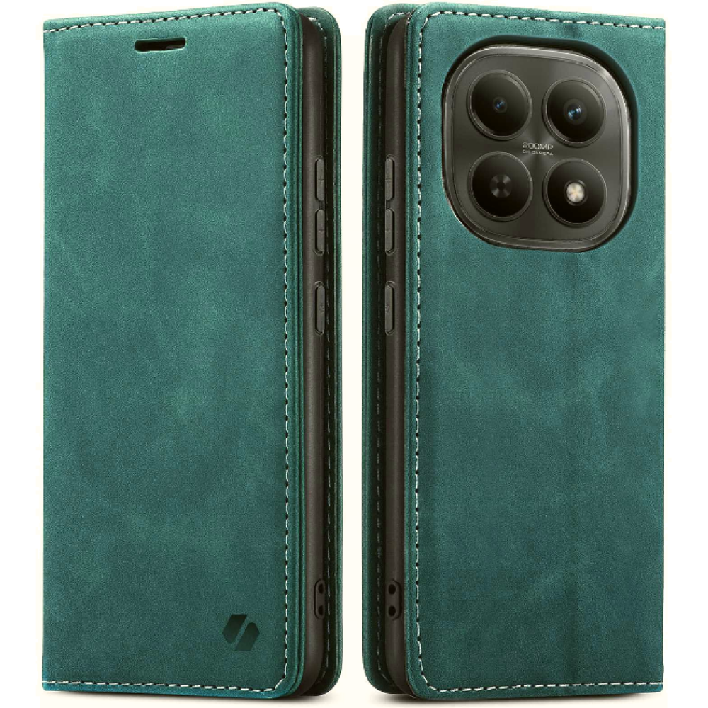 Θήκη Xiaomi Redmi Note 15 / Poco M8 Spacecase Wallet Πορτοφόλι - Green (5905719139001)