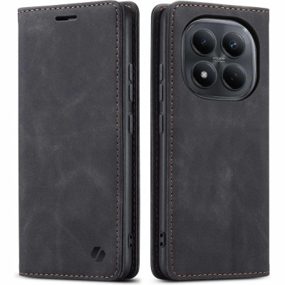 Θήκη Xiaomi Redmi Note 15 Pro 4G Spacecase Wallet Πορτοφόλι - Black (5905719140045)