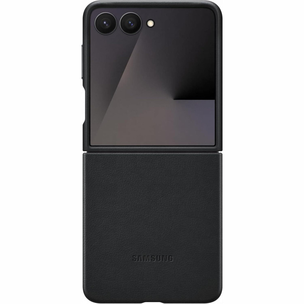 Θήκη Samsung Galaxy Z Flip7 Official Samsung Kindsuit Case Σκληρή από Οικολογικό Δέρμα - Black (EF-VF766PBEGWW)
