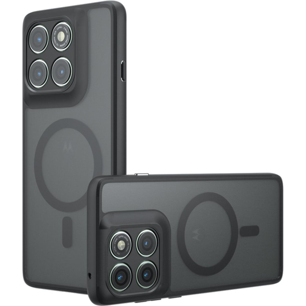 Θήκη Motorola Edge 60 Pro Techsuit PureFrost Σκληρή Ημιδιάφανη με MagSafe - Frosted Black (5949419320321)