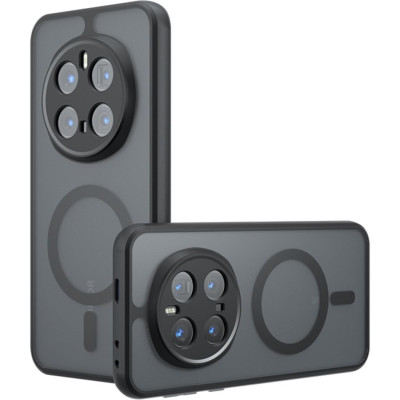 Θήκη Honor Magic7 Pro Techsuit PureFrost Σκληρή Ημιδιάφανη με MagSafe - Frosted Black (5949419320789)