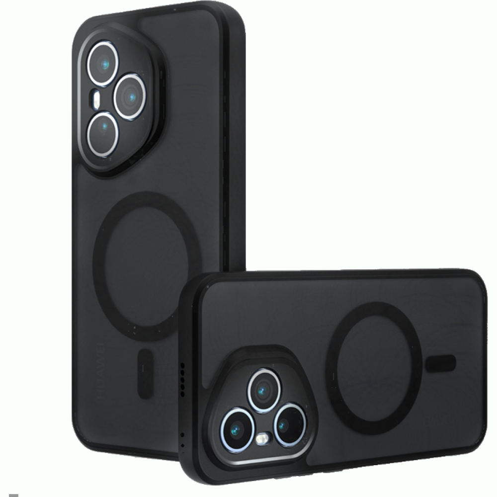 Θήκη Honor 400 Pro Techsuit PureFrost Σκληρή Ημιδιάφανη με MagSafe - Frosted Black (5949419320741)