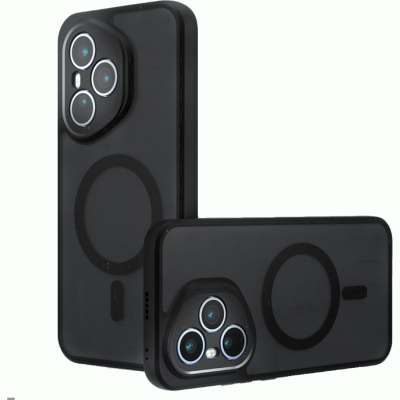 Θήκη Honor 400 Pro Techsuit PureFrost Σκληρή Ημιδιάφανη με MagSafe - Frosted Black (5949419320741)