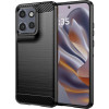 Θήκη Motorola Edge 60 Neo / Edge 50 Neo / ThinkPhone 25 Techsuit Carbon Silicone Σιλικόνης - Black (5949419245457)