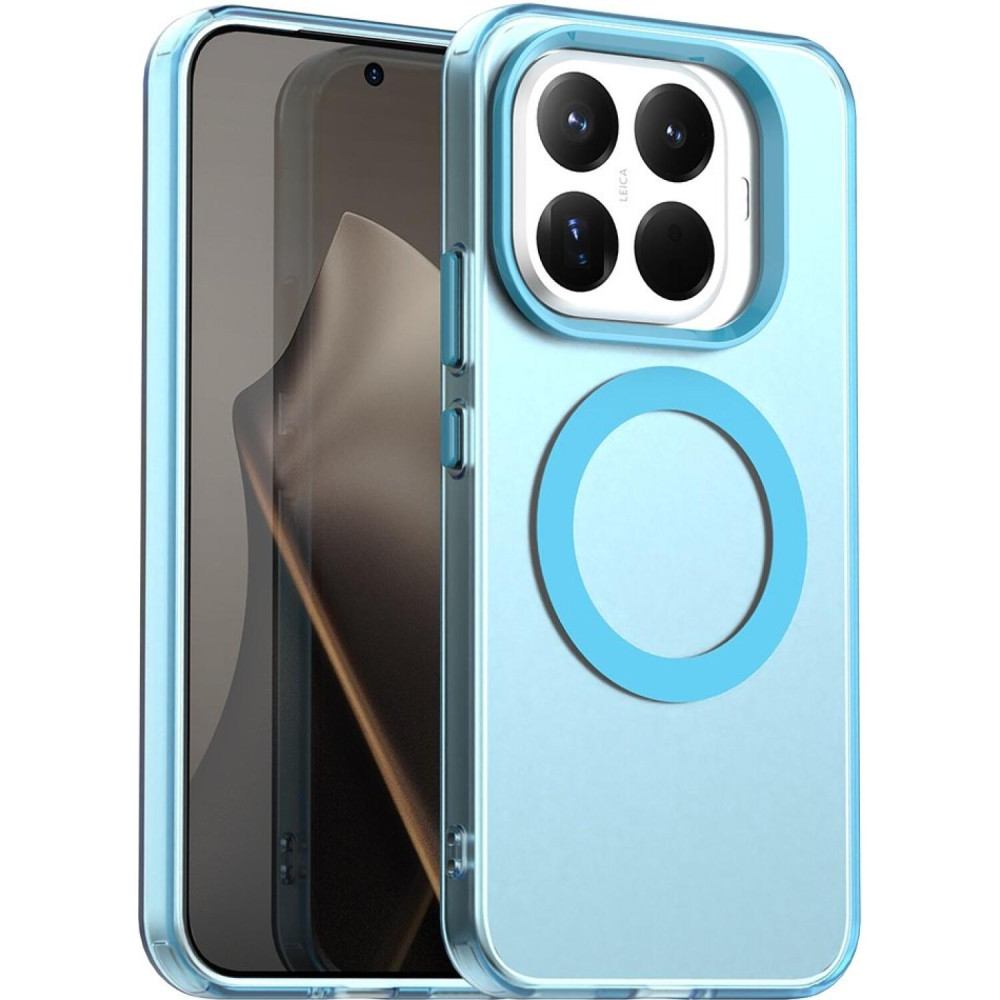 Θήκη Xiaomi 15T Pro Techsuit CandyCase Σκληρή Ημιδιάφανη με MagSafe - Blue (5949419344716)