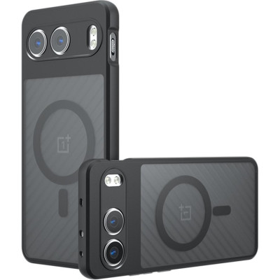 Θήκη OnePlus Nord 4 Techsuit PureFrost Σκληρή Ημιδιάφανη με MagSafe - Frosted Black (5949419320444)
