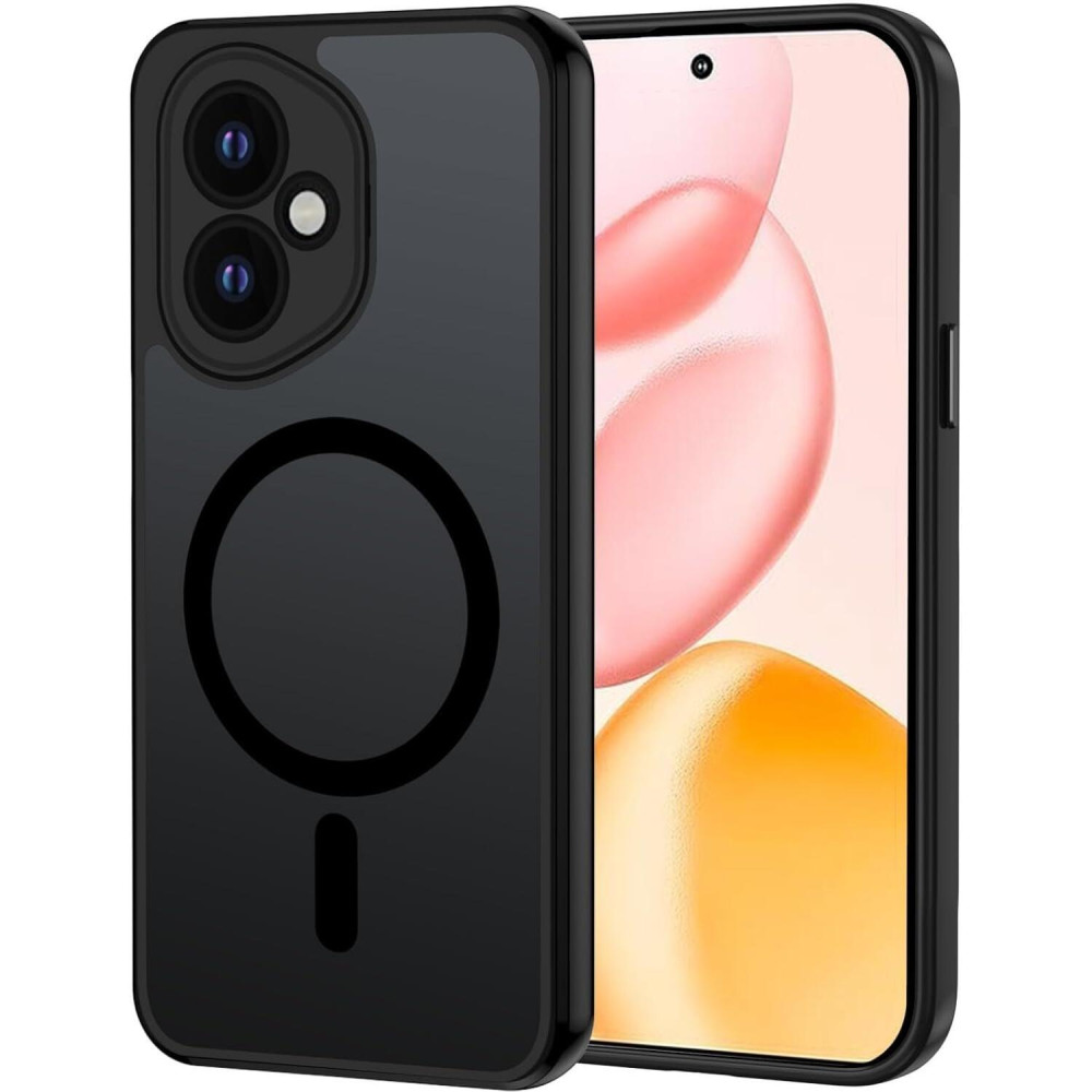 Θήκη Honor 400 Techsuit PureFrost Σκληρή Ημιδιάφανη με MagSafe - Frosted Black (5949419320758)