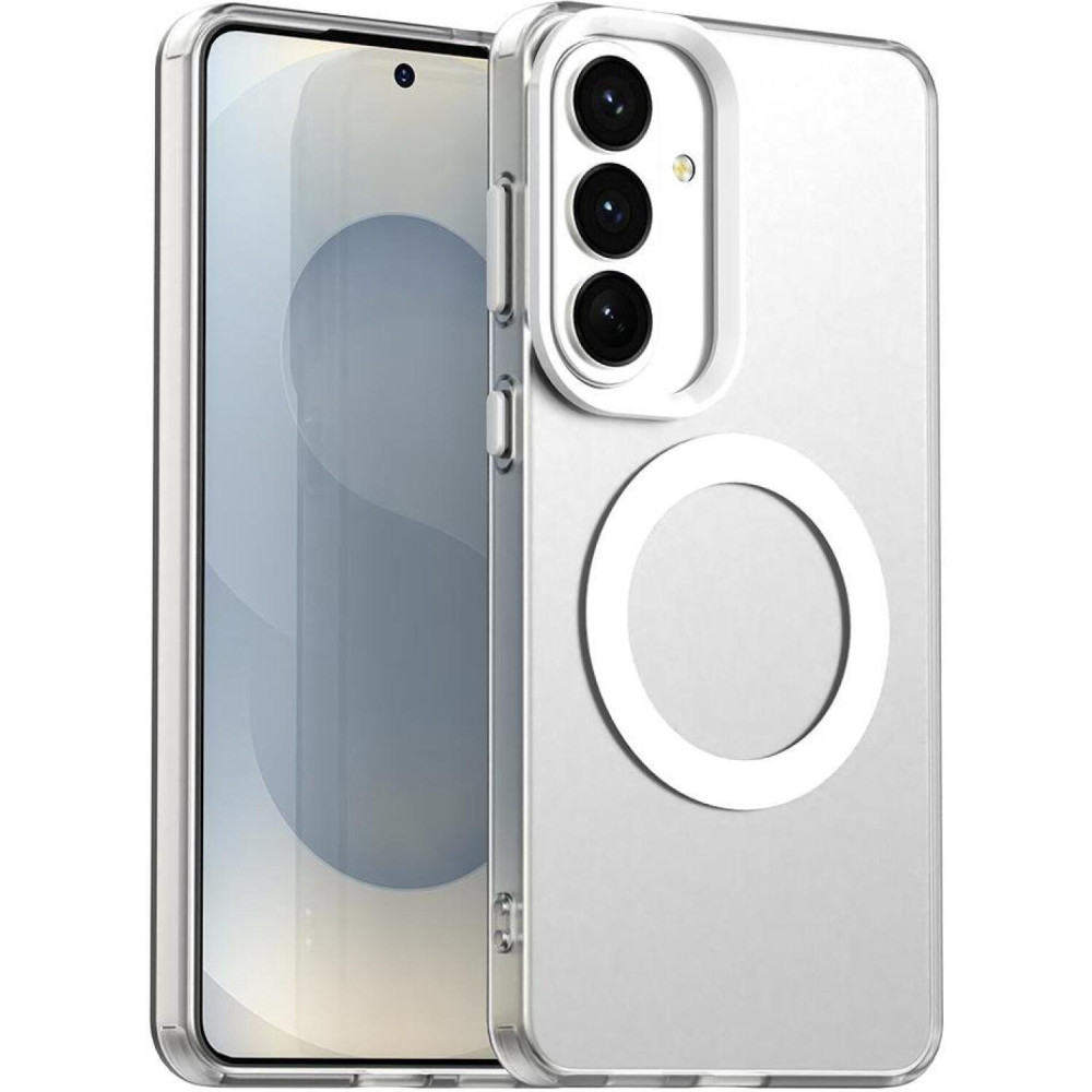 Θήκη Samsung Galaxy S26 Plus Techsuit CandyCase Σκληρή Ημιδιάφανη με MagSafe - White (5949419341654)