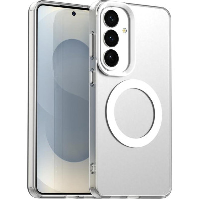 Θήκη Samsung Galaxy S26 Plus Techsuit CandyCase Σκληρή Ημιδιάφανη με MagSafe - White (5949419341654)