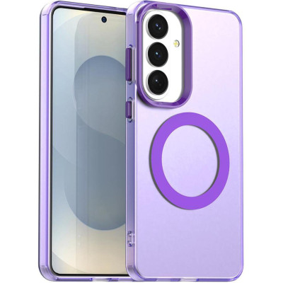 Θήκη Samsung Galaxy S26 Plus Techsuit CandyCase Σκληρή Ημιδιάφανη με MagSafe - Purple (5949419341623)