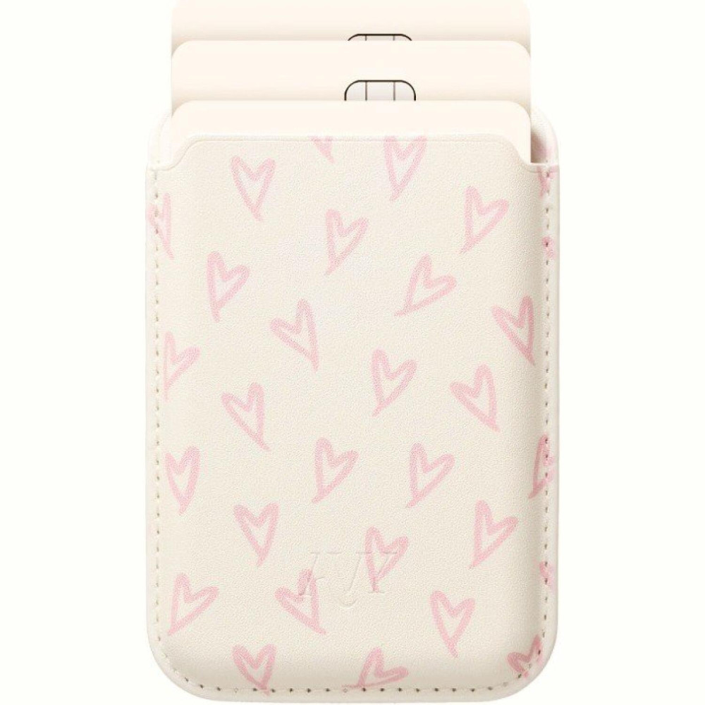 Universal Θήκη AVY Wallet MagSafe Πορτοφόλι για Κάρτες - Cupid Blush (8719246498022)