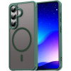 Θήκη Samsung Galaxy S26 Techsuit HaloFrost II MagSafe Σκληρή Ημιδιάφανη με MagSafe - Green (5949419342019)