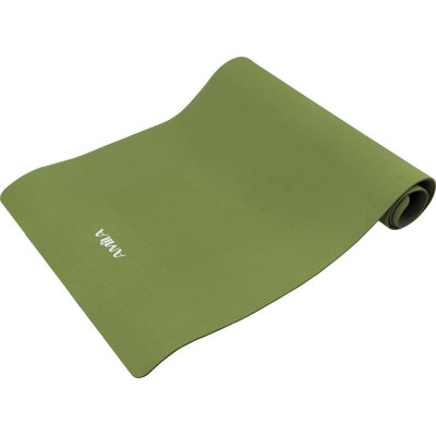 Amila TPE Mat - Στρώμα για Γυμναστική / Yoga / Pilates - 6mm Πάχος - Green (81747)