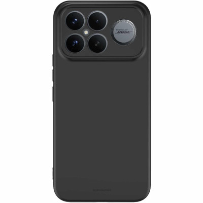 Θήκη Xiaomi Poco F8 Ultra Spacecase Silicone Case Σιλικόνης - Black (5905719138486)