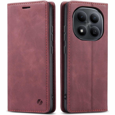Θήκη Xiaomi Redmi Note 15 Pro Plus / Poco M8 Pro Spacecase Wallet Πορτοφόλι - Red (5905719139094)